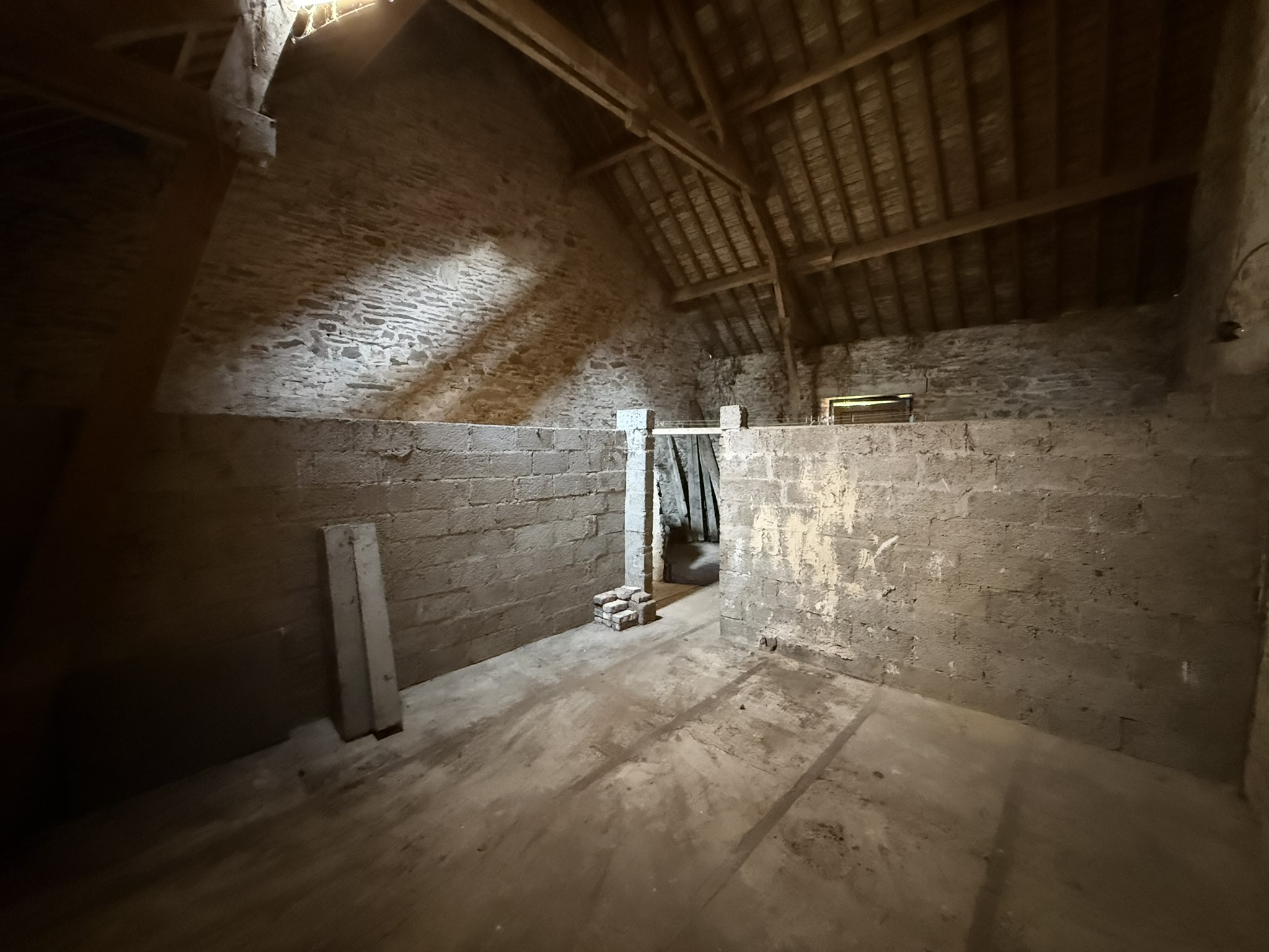 Maison 4 façades avec grange à rénover à Moircy
